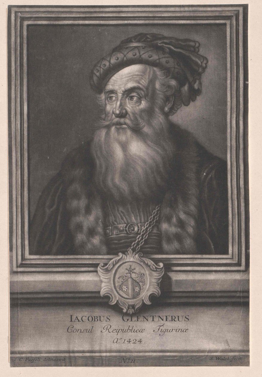 Jakob Glentner (tulosta) tekijältä Artist Unknown