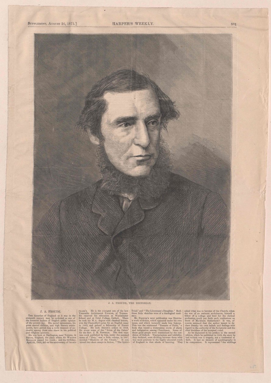 James Anthony Froude tekijältä Artist Unknown