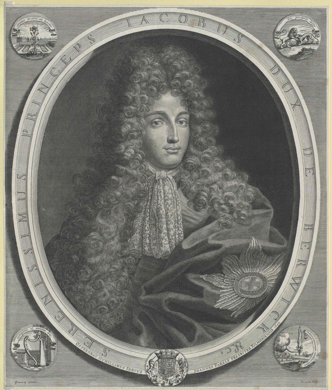 James Berwickin herttua Fitzjames (tulosta) tekijältä Artist Unknown