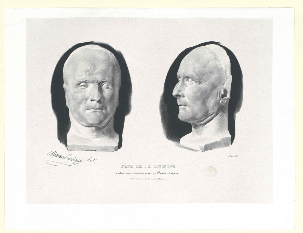 Jean Jacques Rousseau tekijältä Artist Unknown