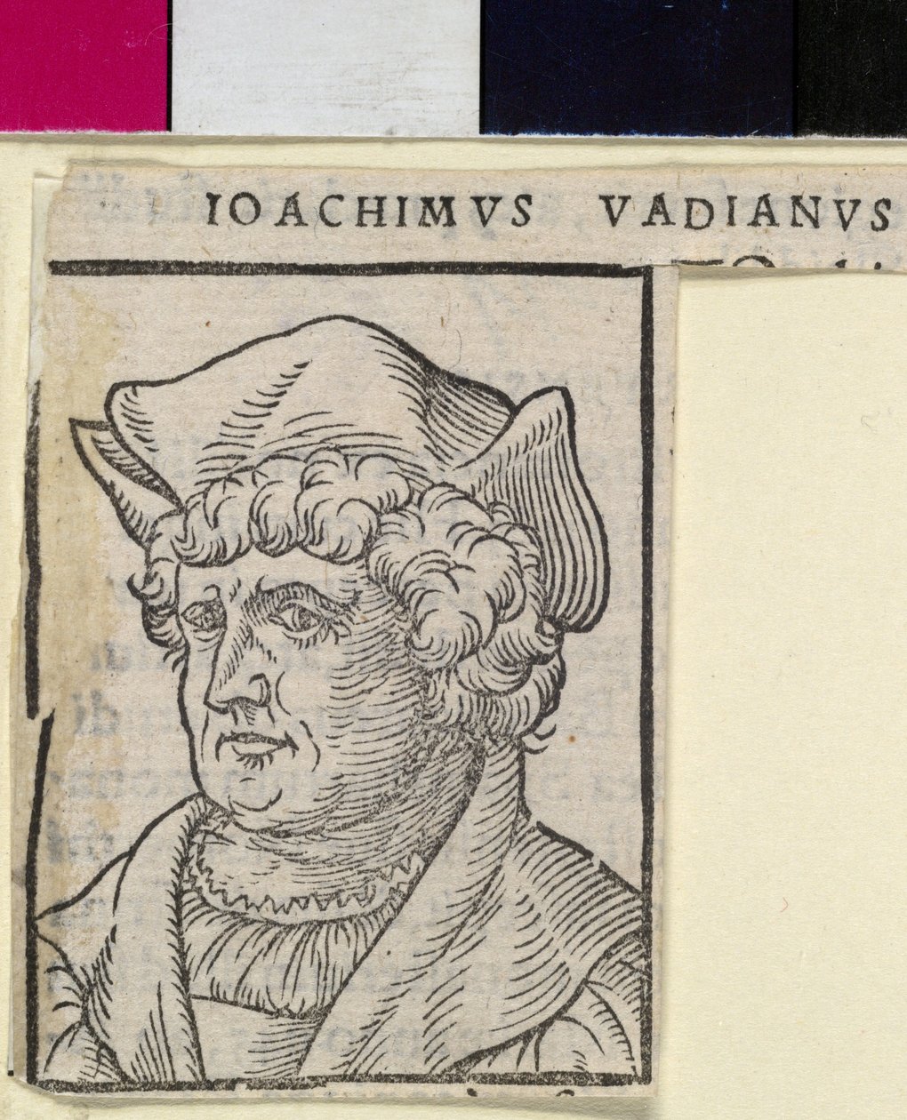 Joachim von Watt (painettu) tekijältä Artist Unknown