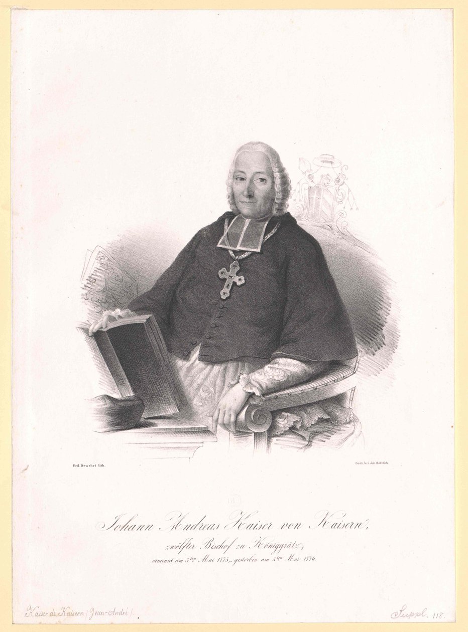 Johann Andreas von Kaiser-Kaisern tekijältä Artist Unknown
