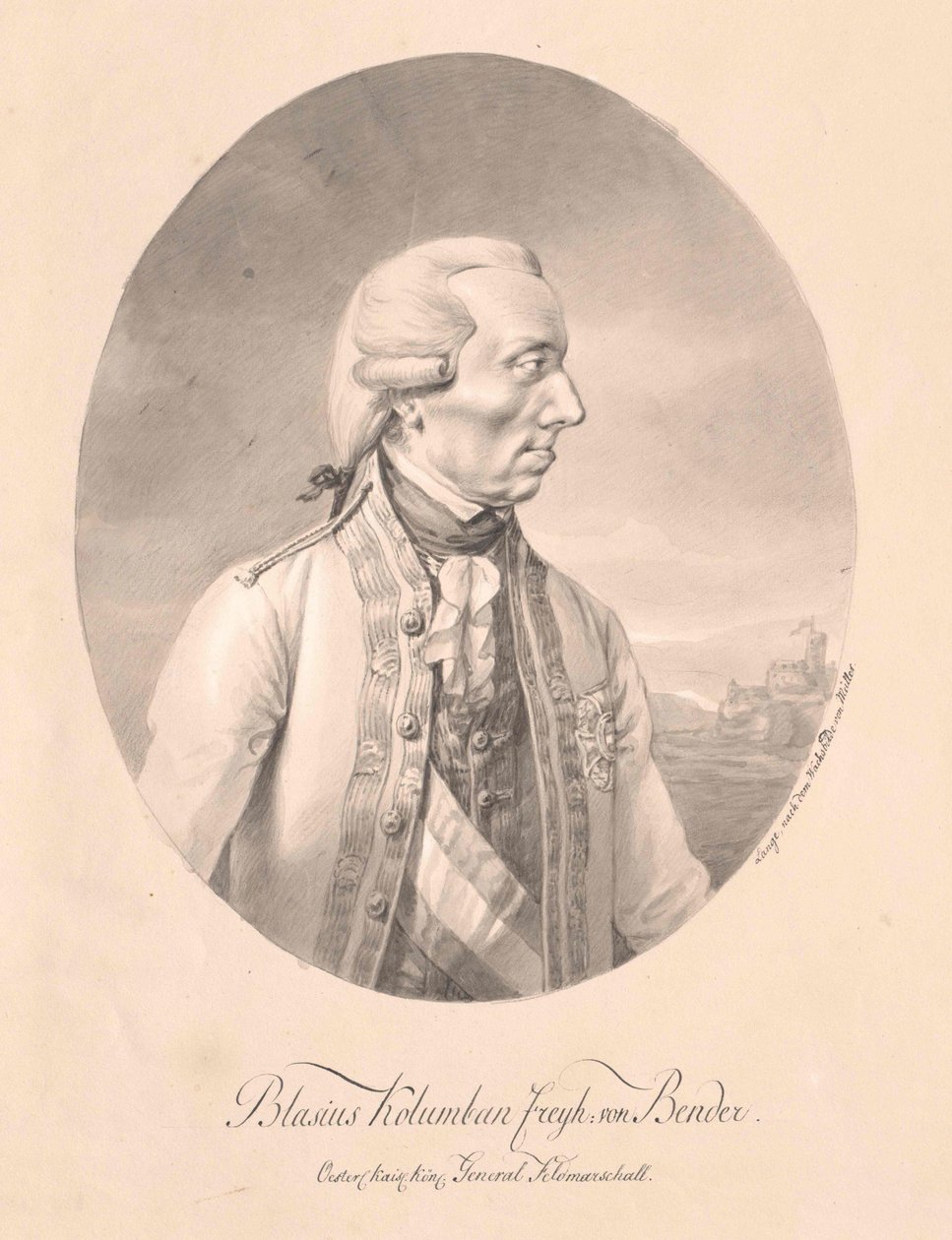 Johann Blaise Baron Bends tekijältä Artist Unknown