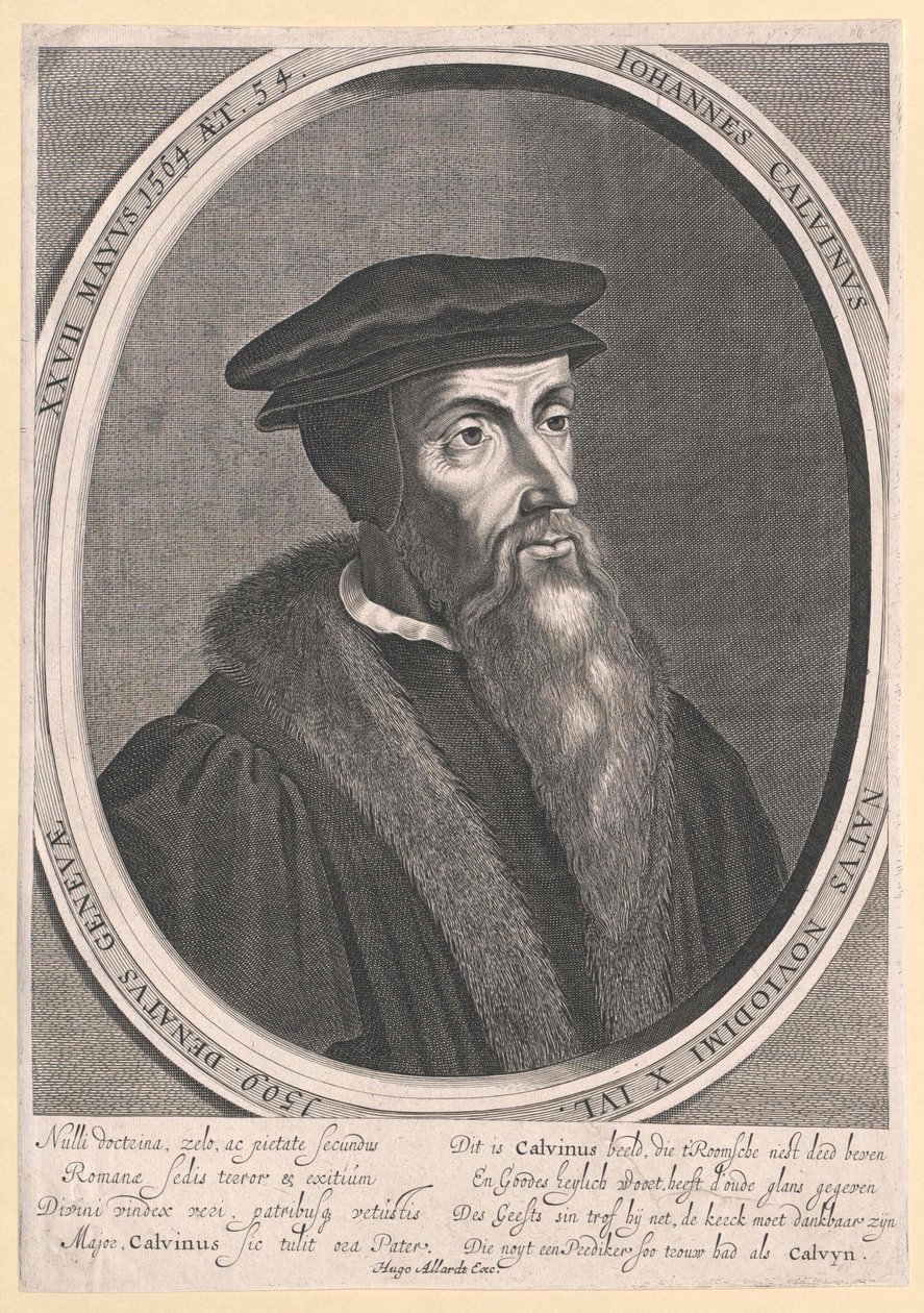 Johannes Calvin tekijältä Artist Unknown