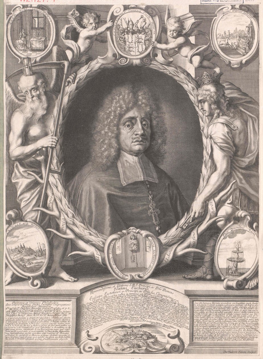 Johann Eucharius Baron Schenk von Castell (painos) tekijältä Artist Unknown