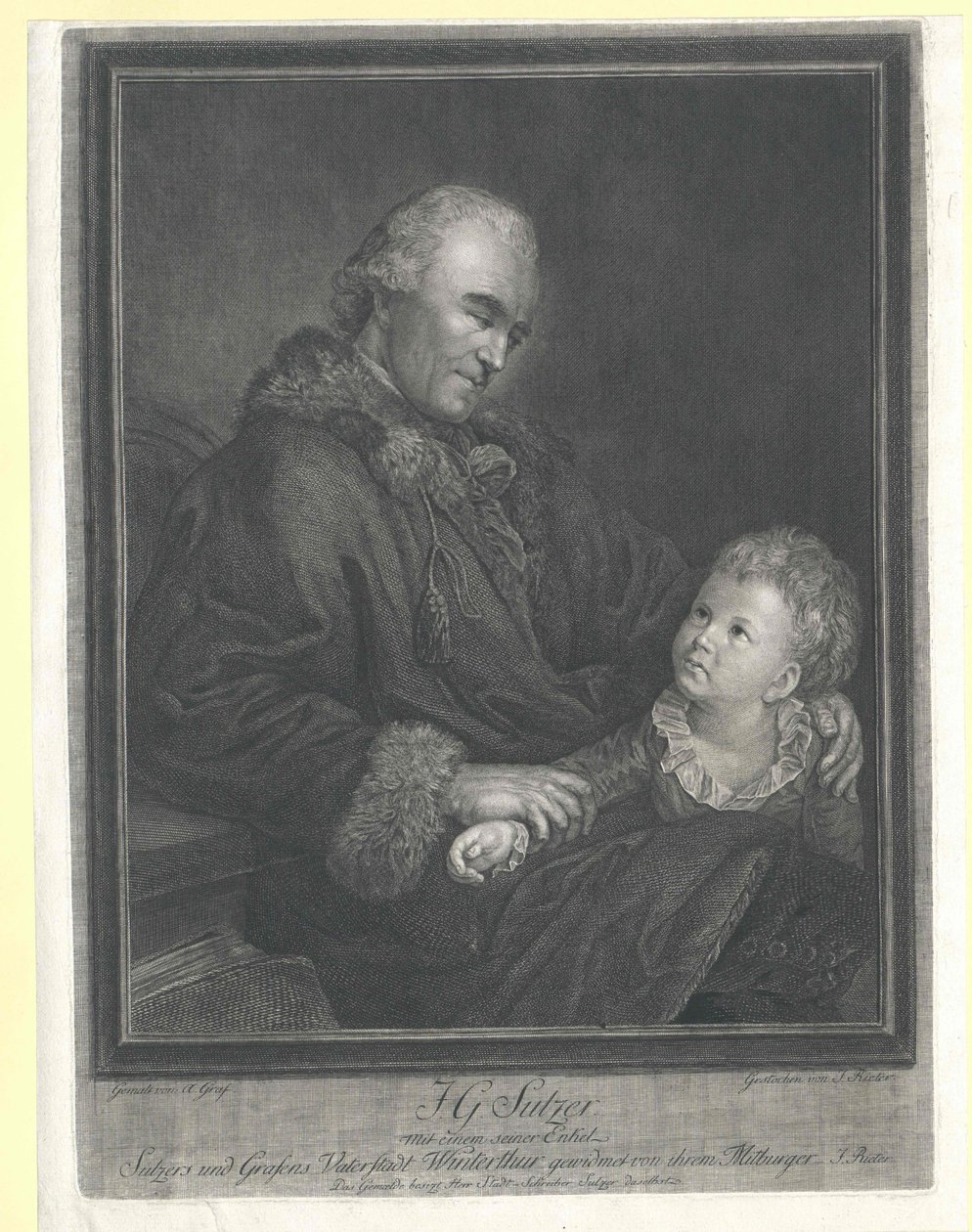 Johann Georg Sulzer tekijältä Artist Unknown