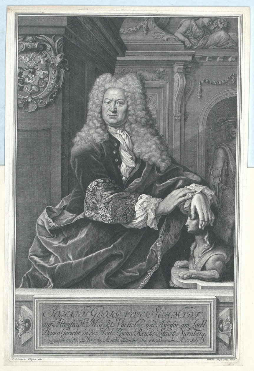 Johann Georg von Schmidt Altenstadtista tekijältä Artist Unknown