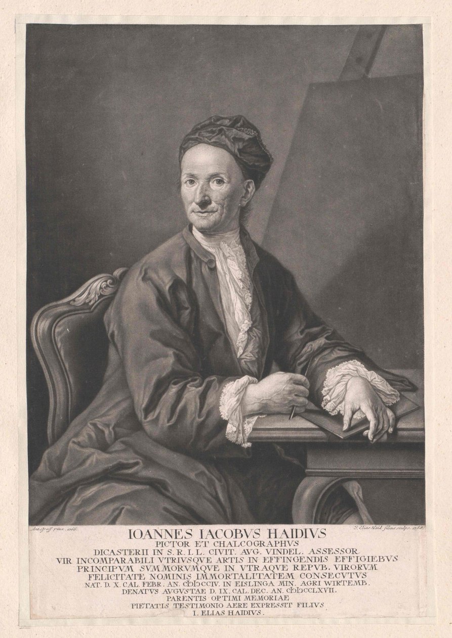 Johann Jakob Haid tekijältä Artist Unknown