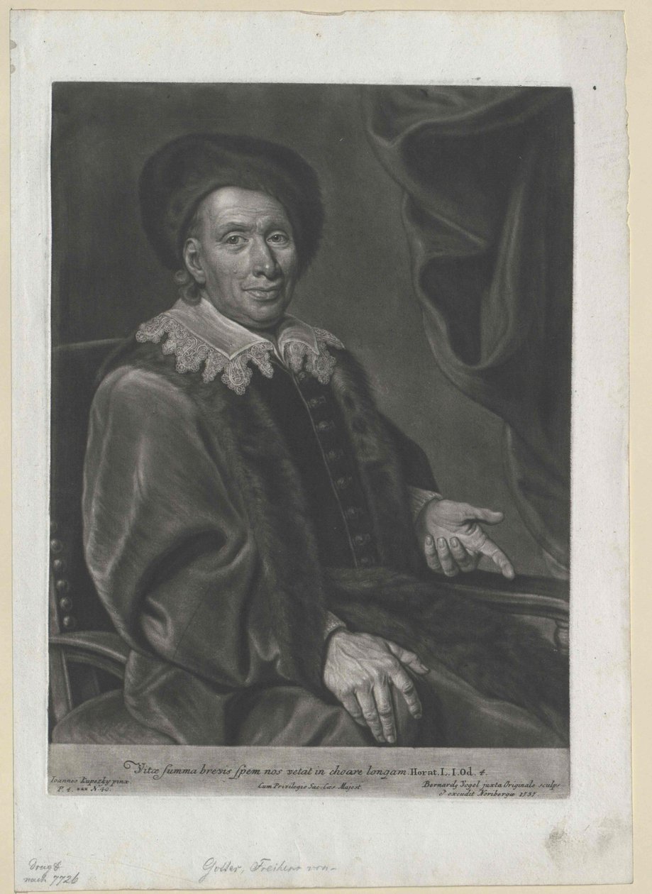 Johann Michael von Gotter tekijältä Artist Unknown