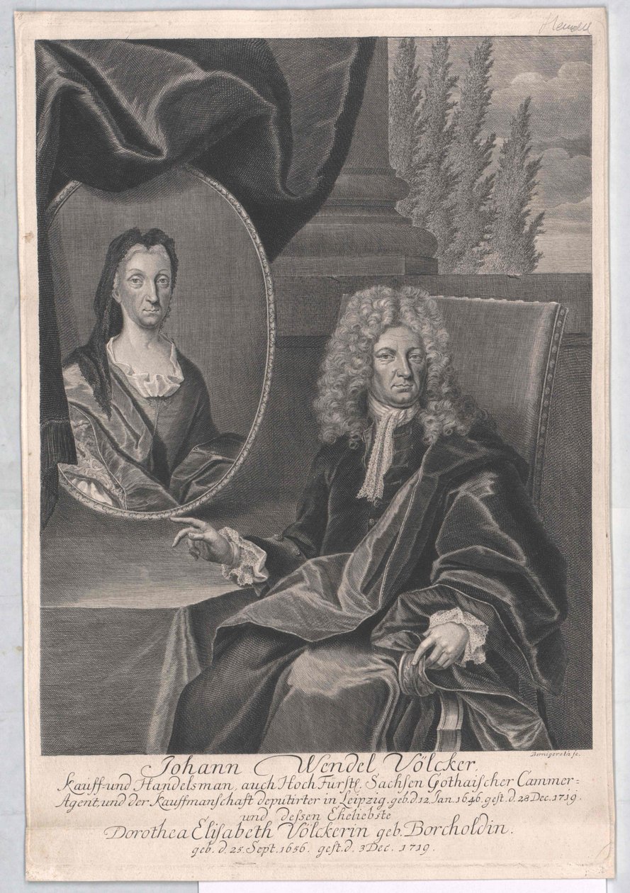 Johann Wendel Voelcker (tulosta) tekijältä Artist Unknown