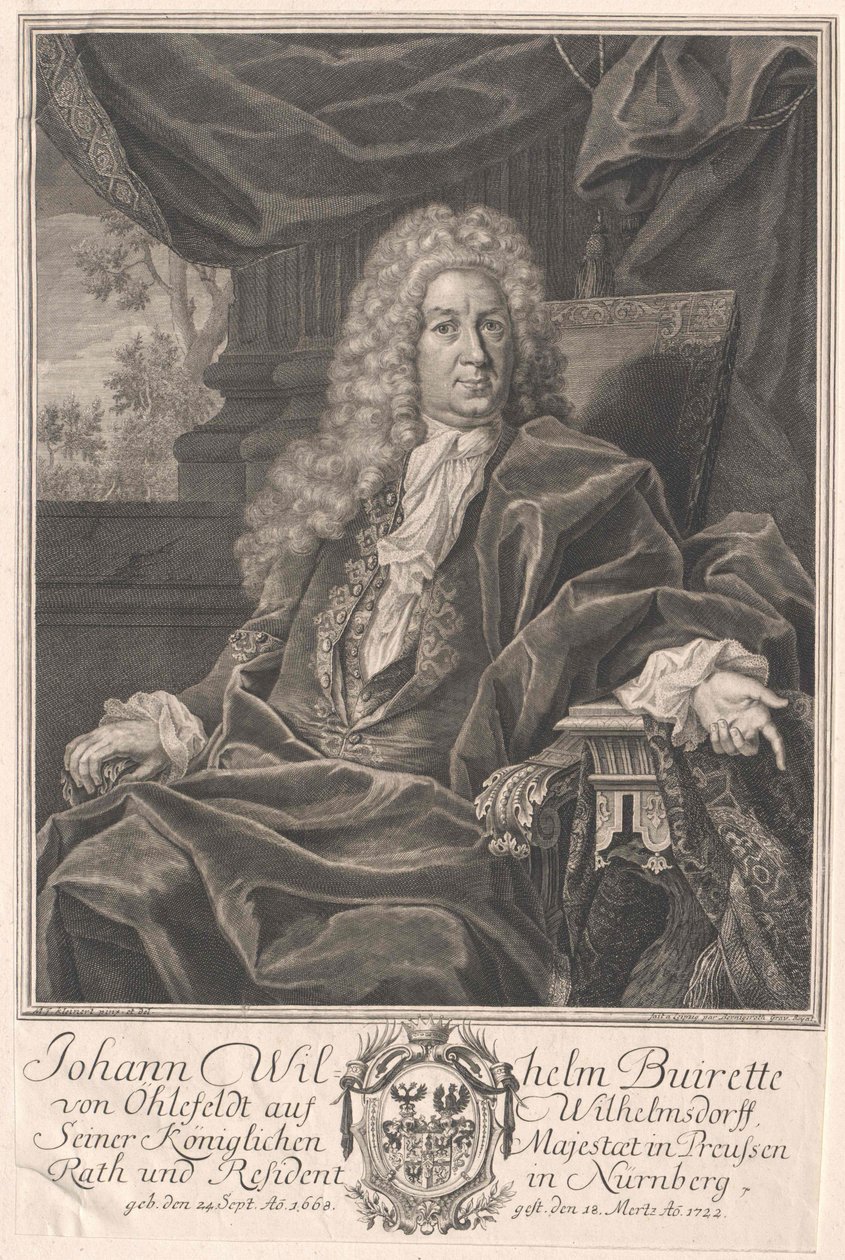 Johann Wilhelm Buirette-Oehlefeld tekijältä Artist Unknown