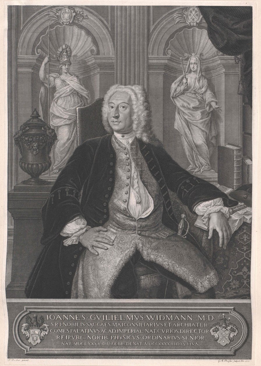 Johann Wilhelm Widmann tekijältä Artist Unknown