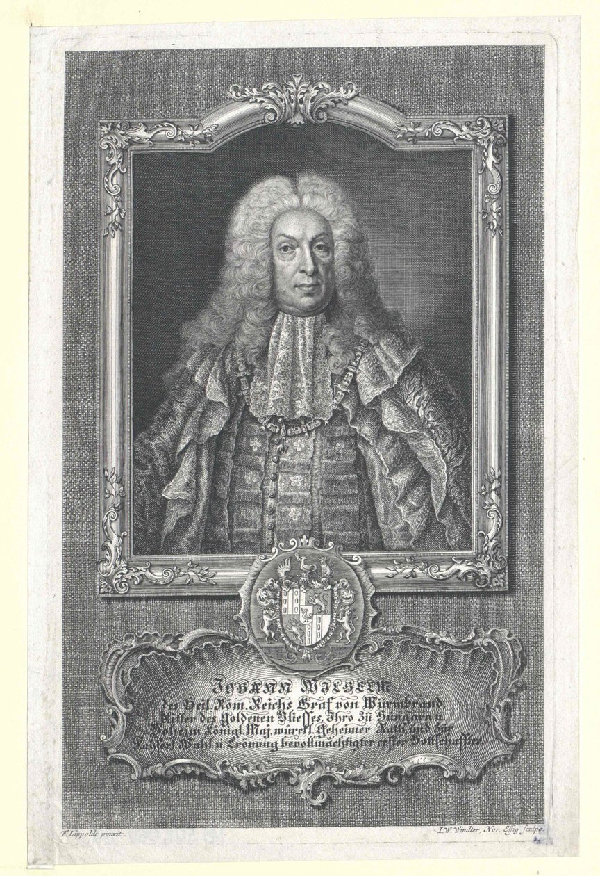 Johann William Wurmbrand-Stuppachin kreivi (tulosta) tekijältä Artist Unknown