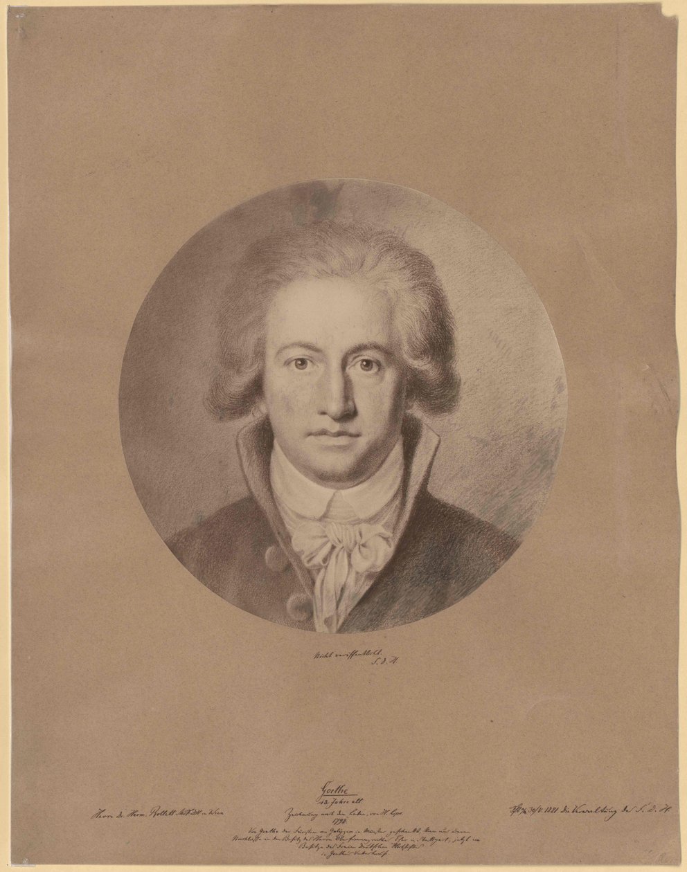Johann Wolfgang von Goethe tekijältä Artist Unknown
