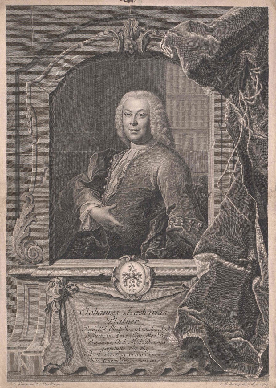 Johann Zachariah Platner tekijältä Artist Unknown