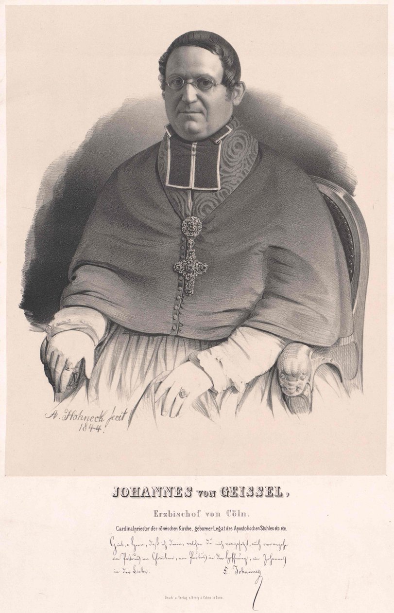 Johannes von Geissel tekijältä Artist Unknown
