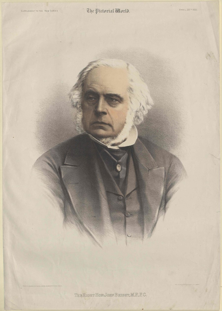 John Bright (tulosta) tekijältä Artist Unknown