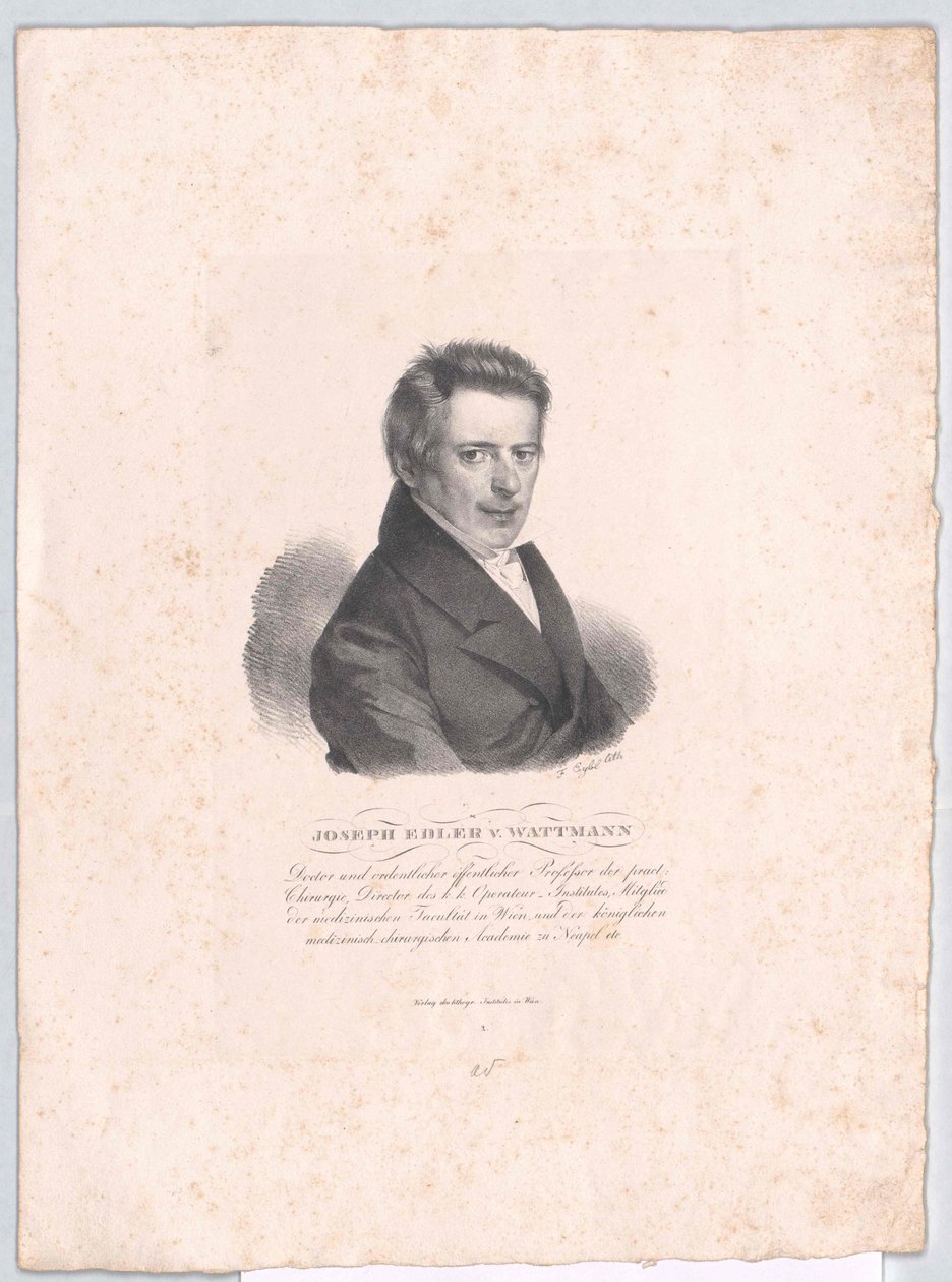 Joseph Baron Wattmann-Maelcamp-Beaulieu (tuloste) tekijältä Artist Unknown