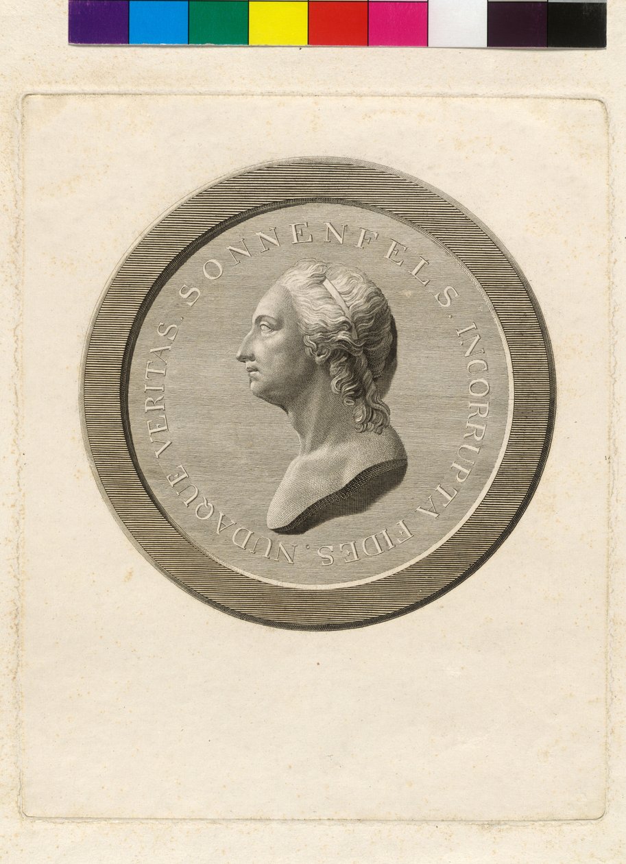 Joseph Sonnenfelsin vapaaherra (1733-1817) Sonnenfels tekijältä Artist Unknown