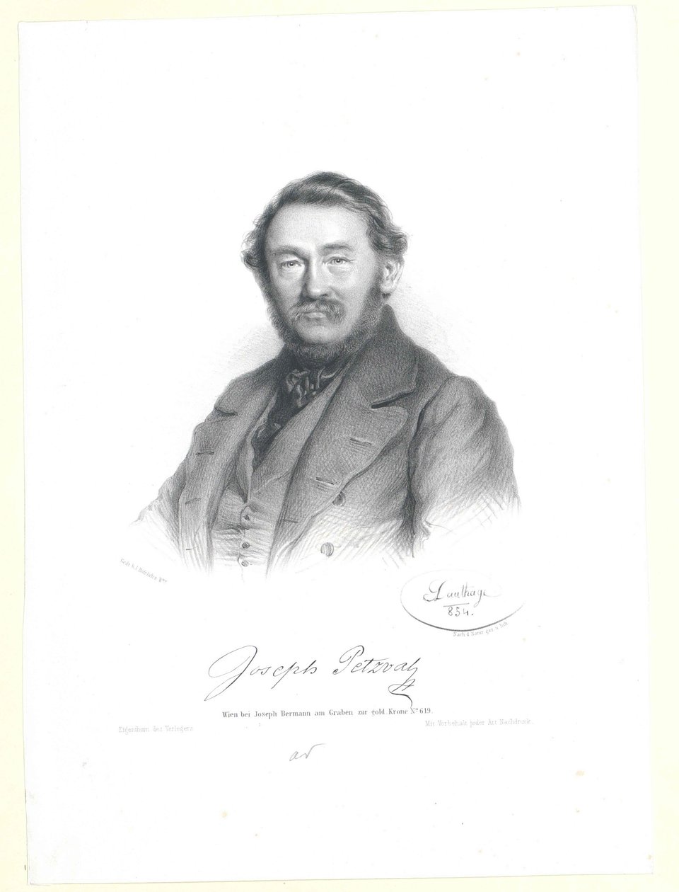 Joseph Petzval tekijältä Artist Unknown