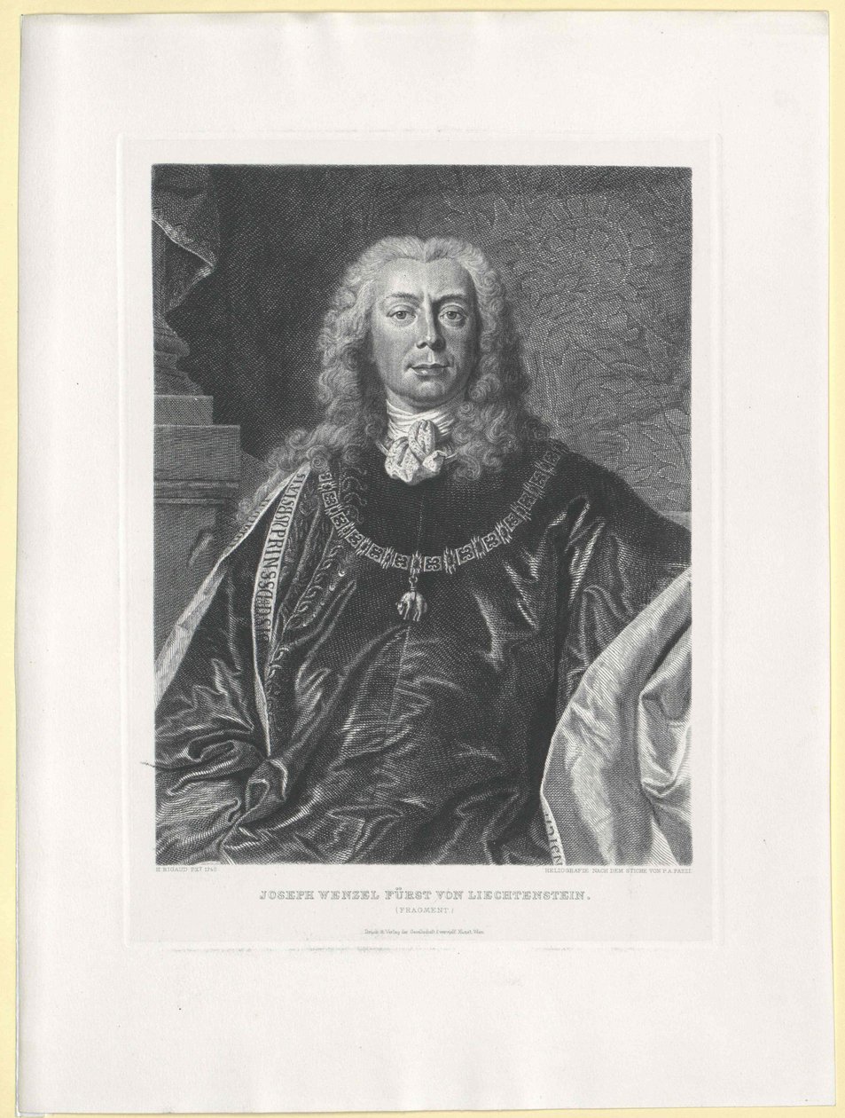 Joseph Wenzel Liechtensteinin kreivi tekijältä Artist Unknown