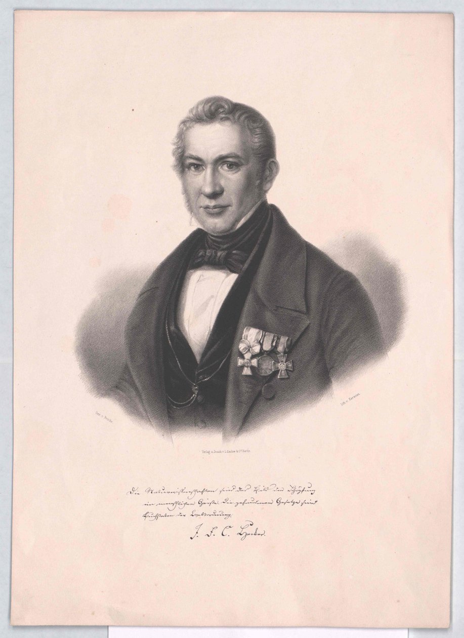 Karl Friedrich Franz Hecker tekijältä Artist Unknown