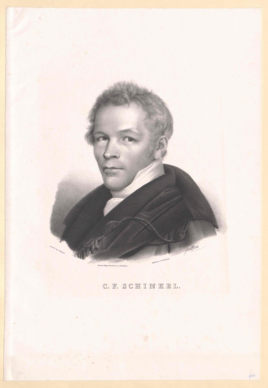 Karl Friedrich Schinkel tekijältä Artist Unknown