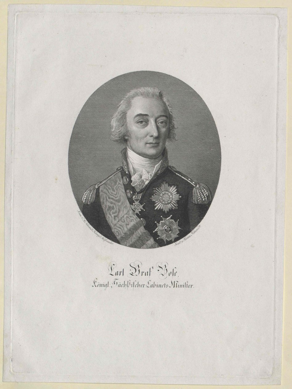 Karl Graf Bose (painettu) tekijältä Artist Unknown