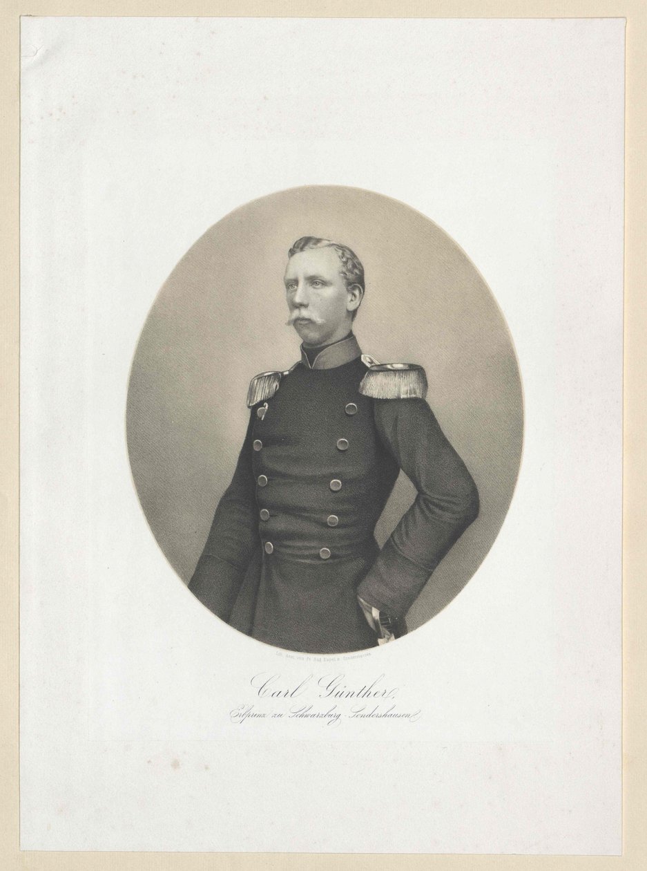 Karl Günther Schwarzburg-Sondershausenin ruhtinas tekijältä Artist Unknown