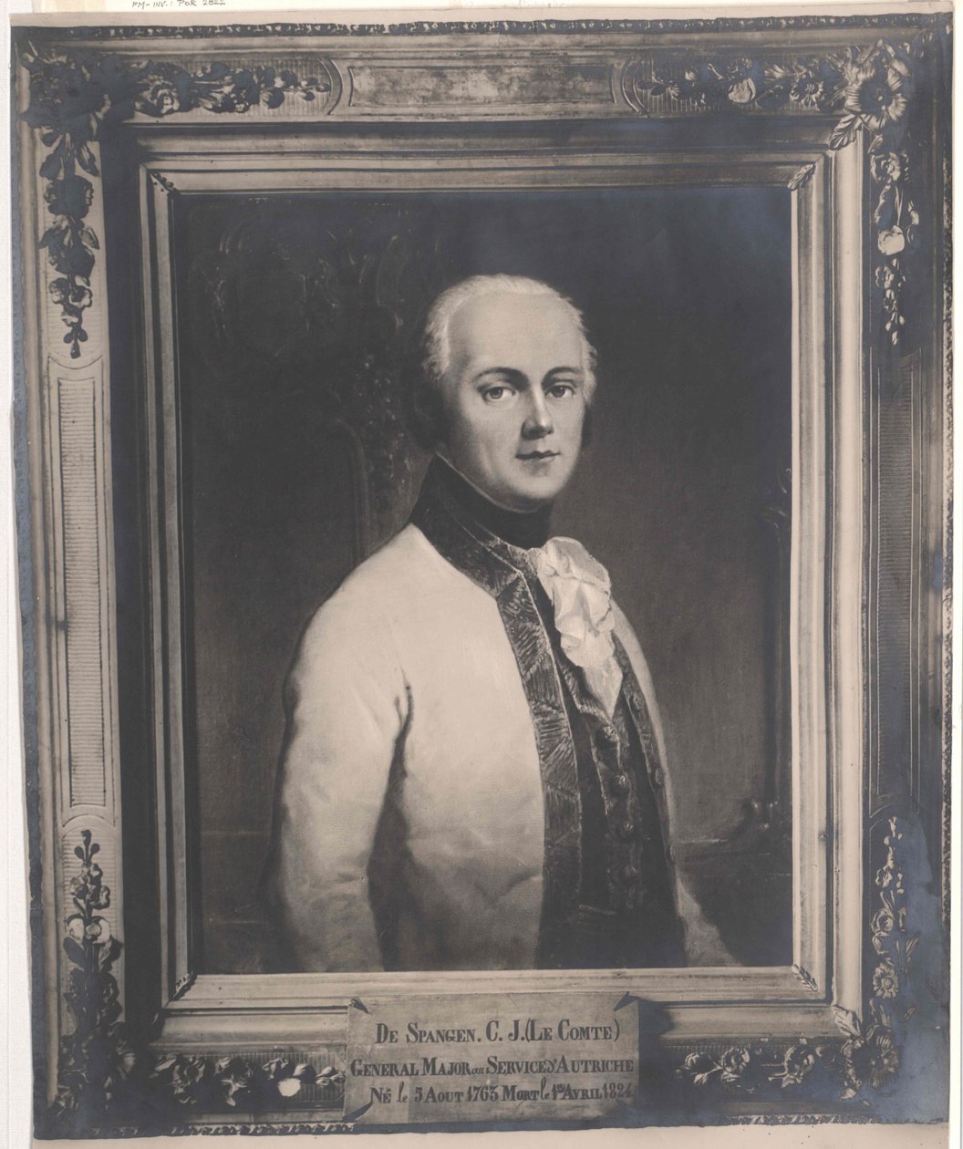 Karl Joseph kreivi von (1763-1824) Spangen von Uyternesse tekijältä Artist Unknown