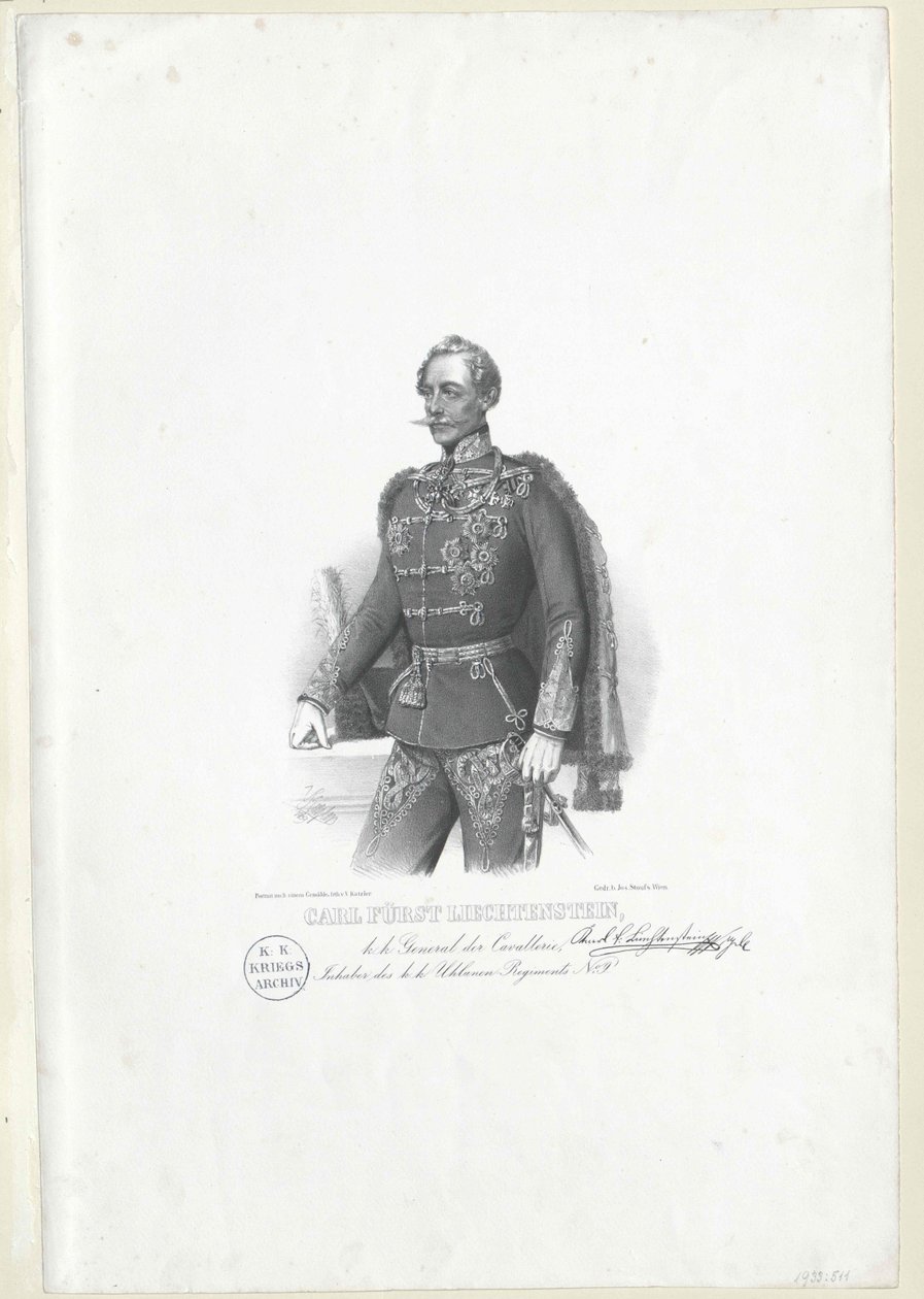 Karl Liechtensteinin prinssi tekijältä Artist Unknown