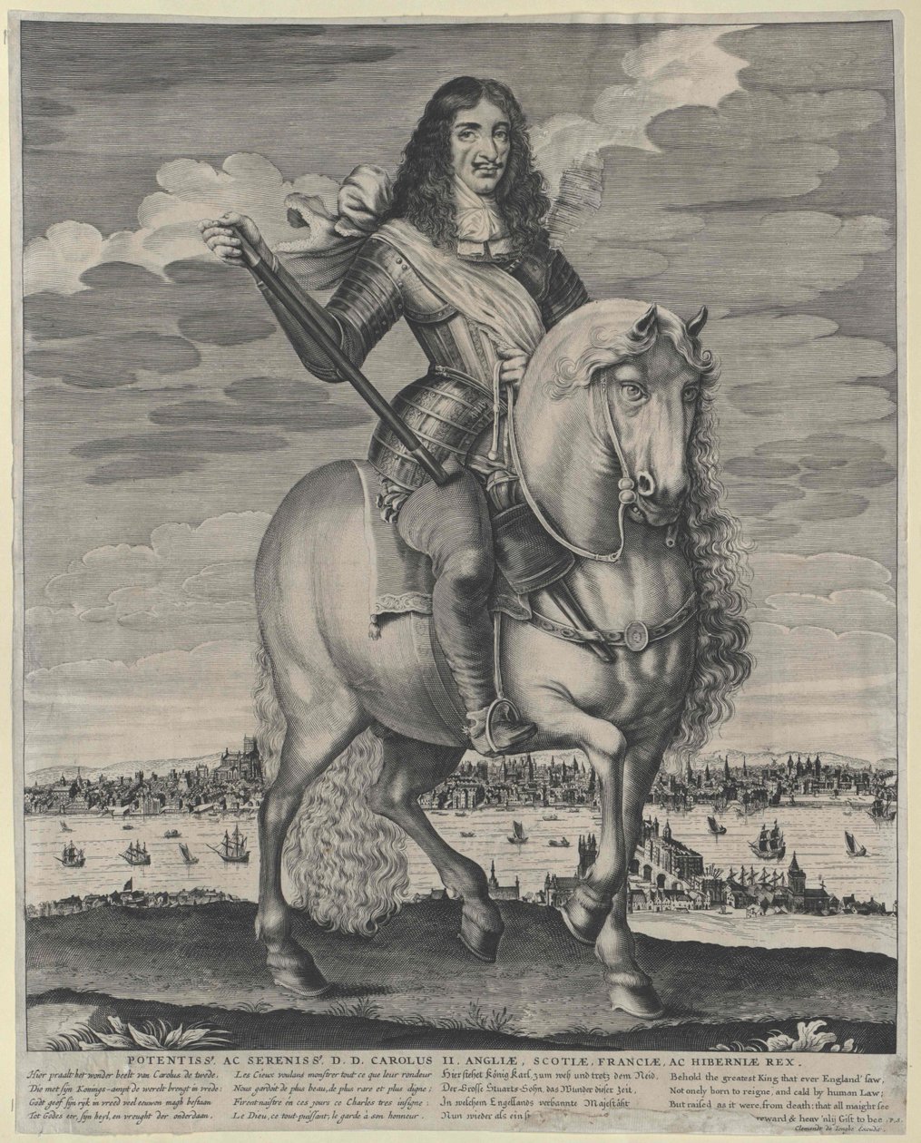 Englannin kuningas Kaarle II tekijältä Artist Unknown