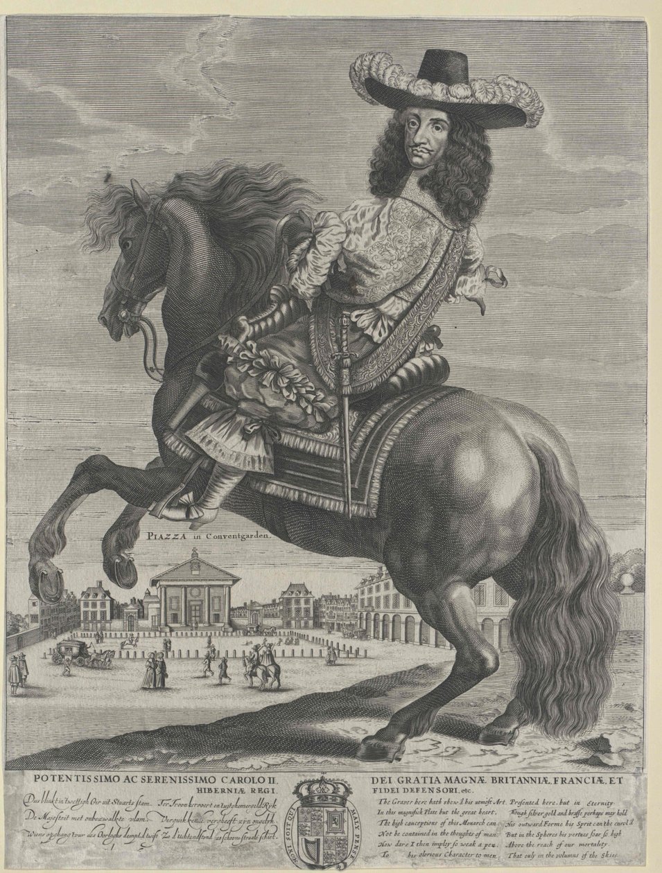 Englannin kuningas Kaarle II tekijältä Artist Unknown