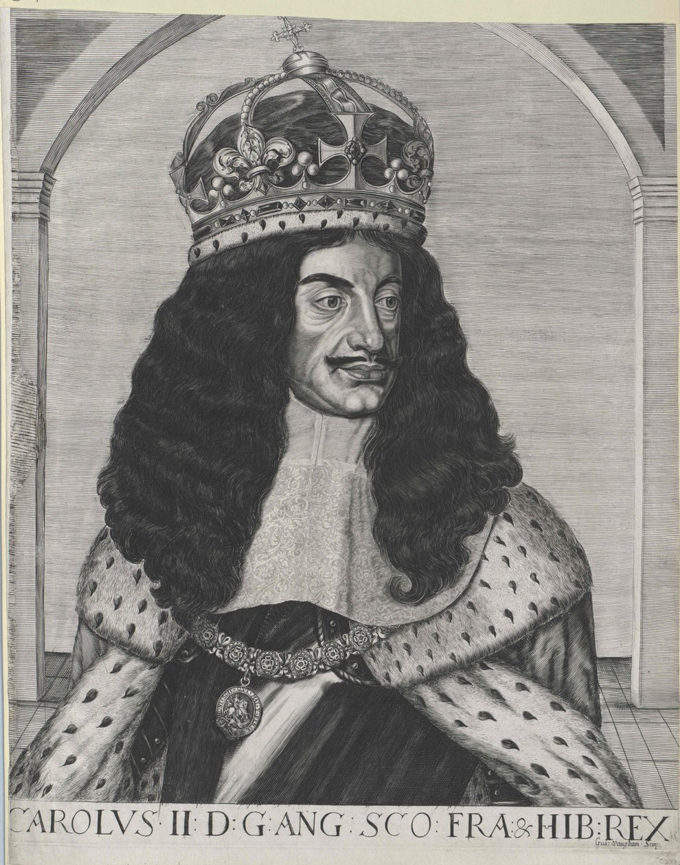 Englannin kuningas Kaarle II tekijältä Artist Unknown