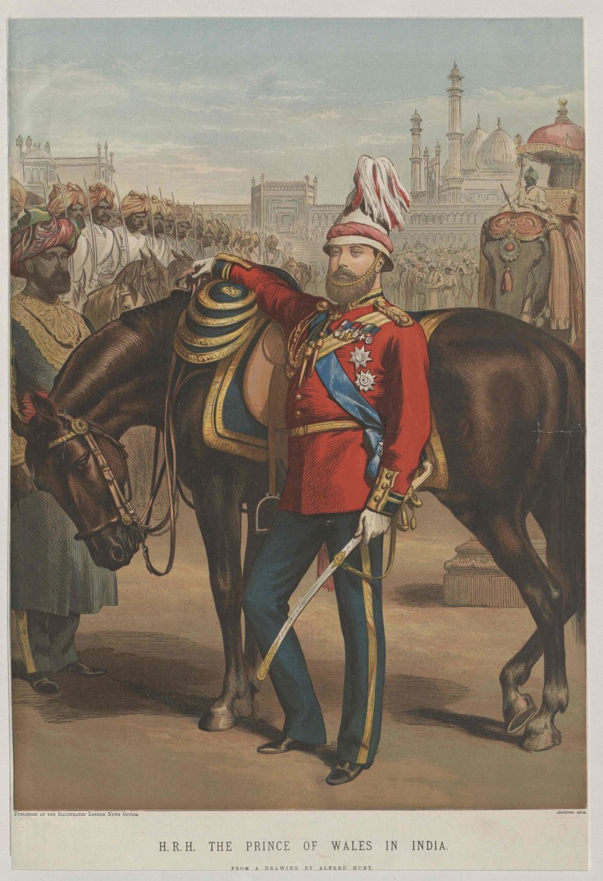 Englannin kuningas Eduard VII tekijältä Artist Unknown