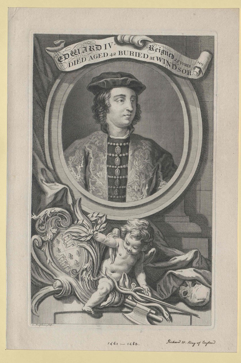 Englannin kuningas Edward IV tekijältä Artist Unknown