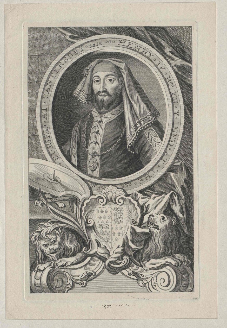 Englannin kuningas Henrik IV tekijältä Artist Unknown