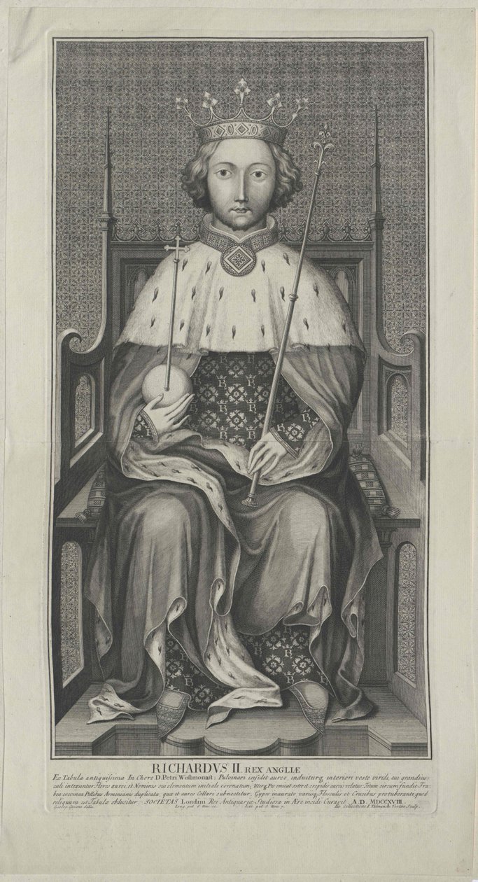 Englannin kuningas Richard II tekijältä Artist Unknown