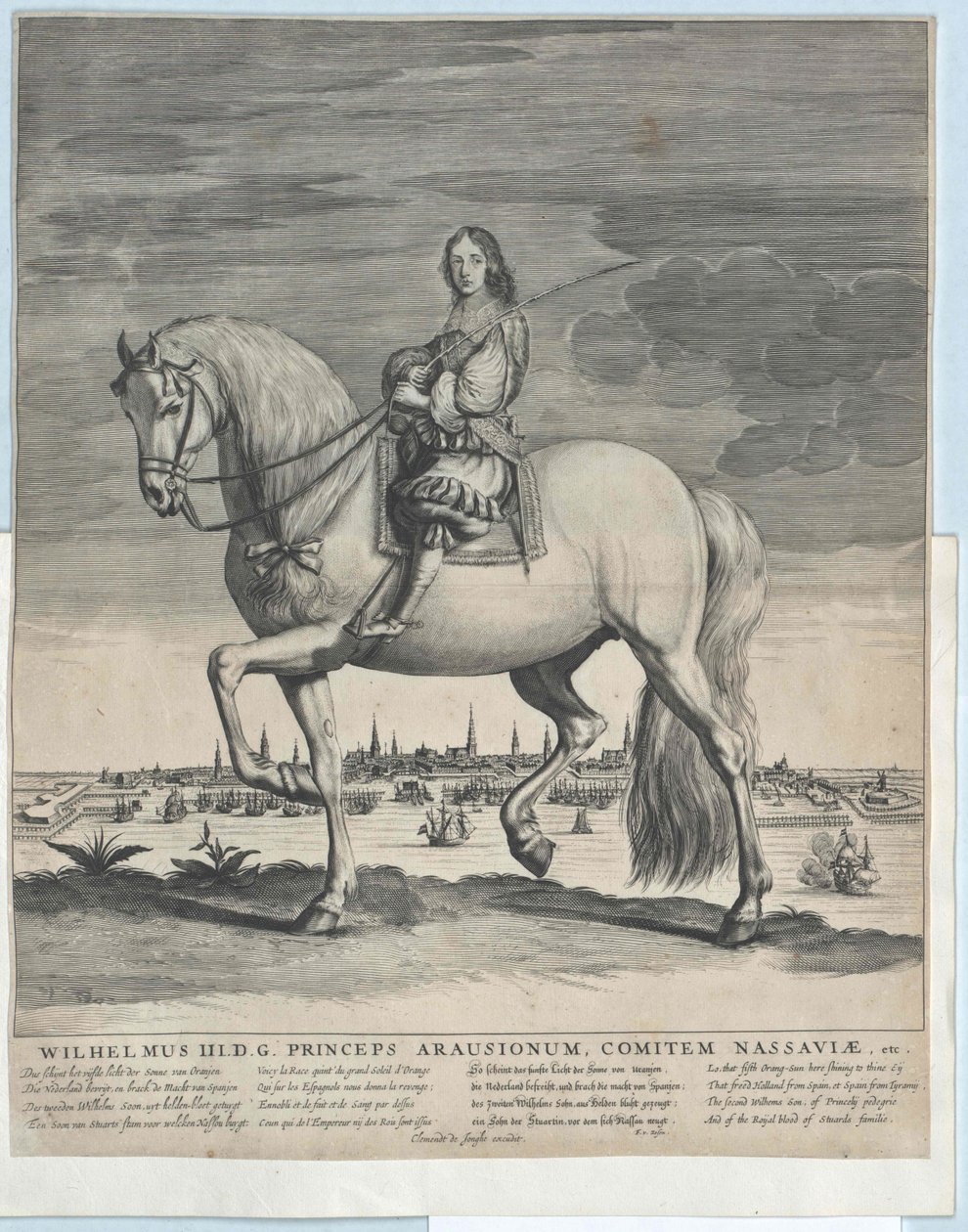Englannin kuningas Wilhelm III tekijältä Artist Unknown