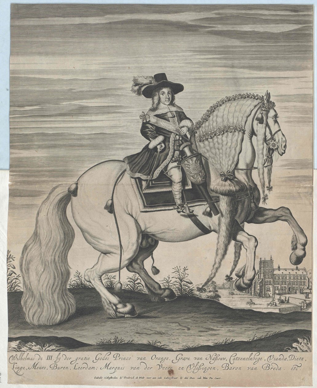 Englannin kuningas Wilhelm III tekijältä Artist Unknown