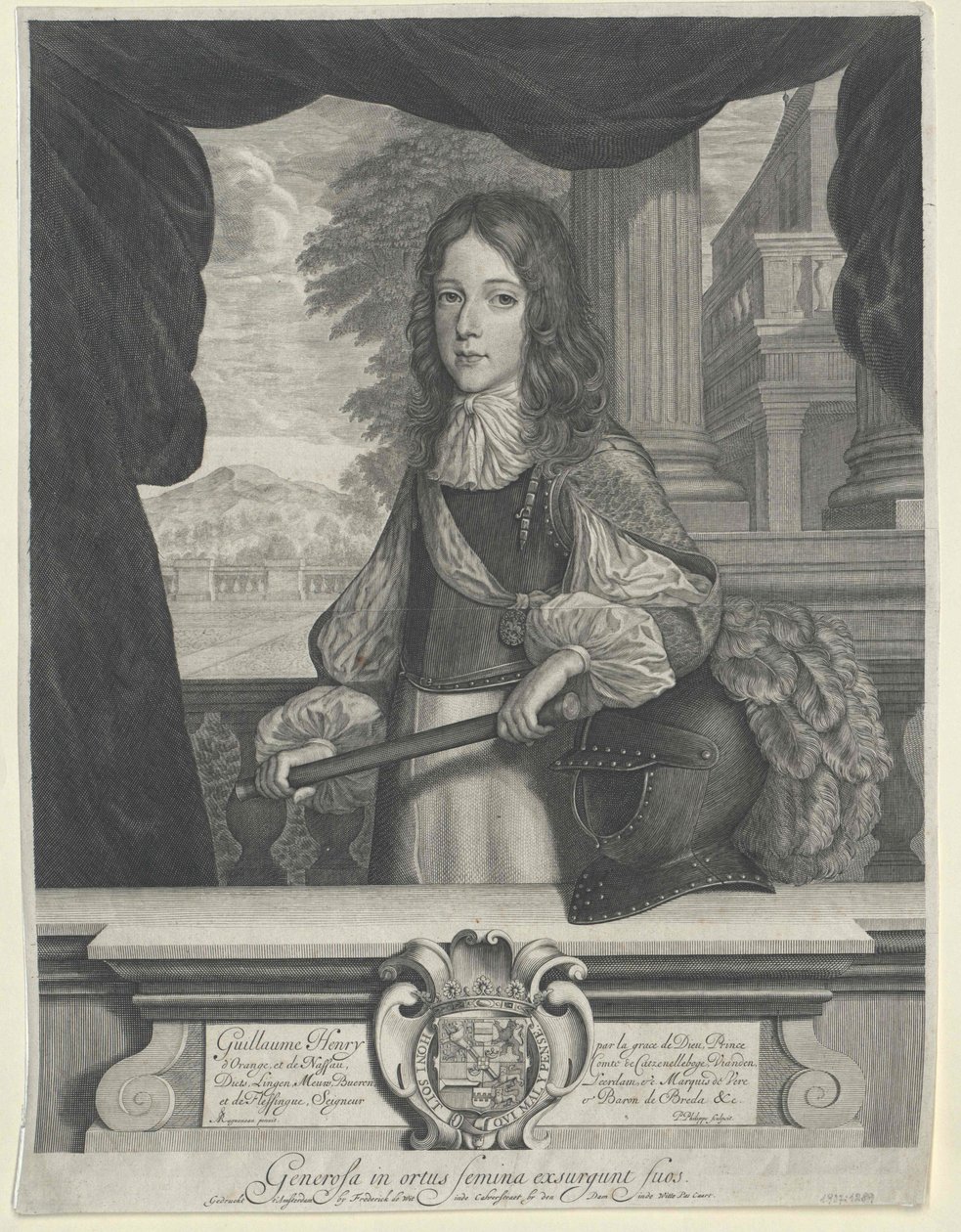 Englannin kuningas Wilhelm III tekijältä Artist Unknown