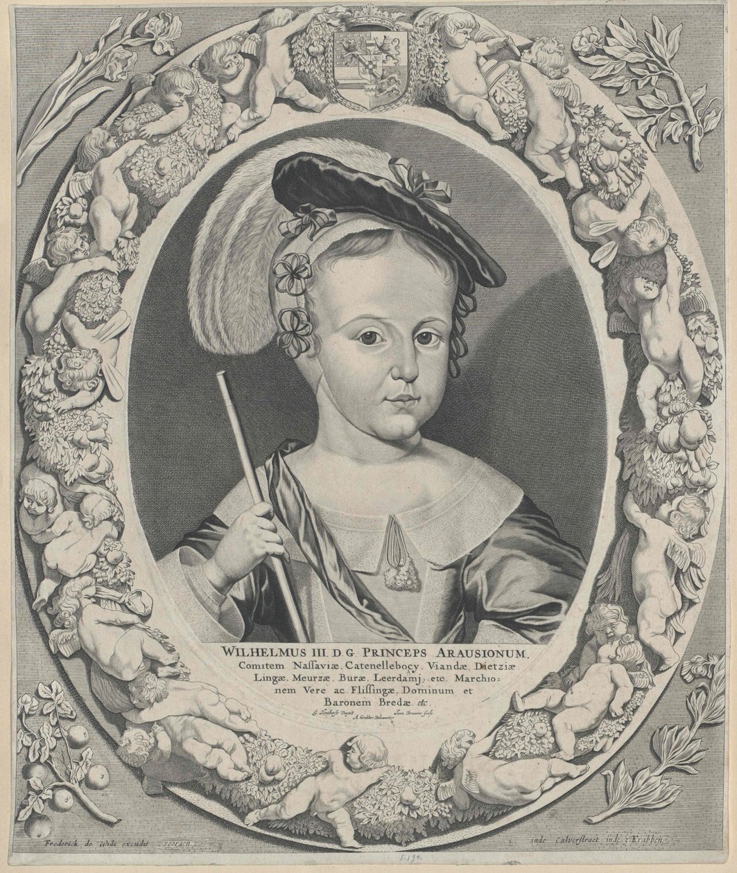 Englannin kuningas William III tekijältä Artist Unknown