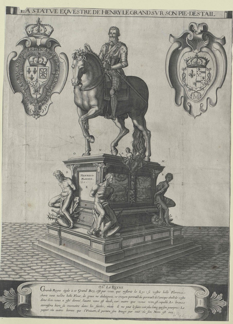 Ranskan kuningas Henrik IV tekijältä Artist Unknown