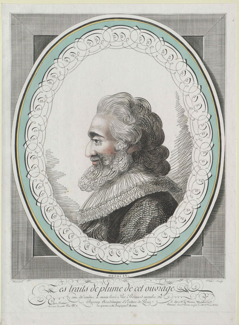Ranskan kuningas Henrik IV tekijältä Artist Unknown