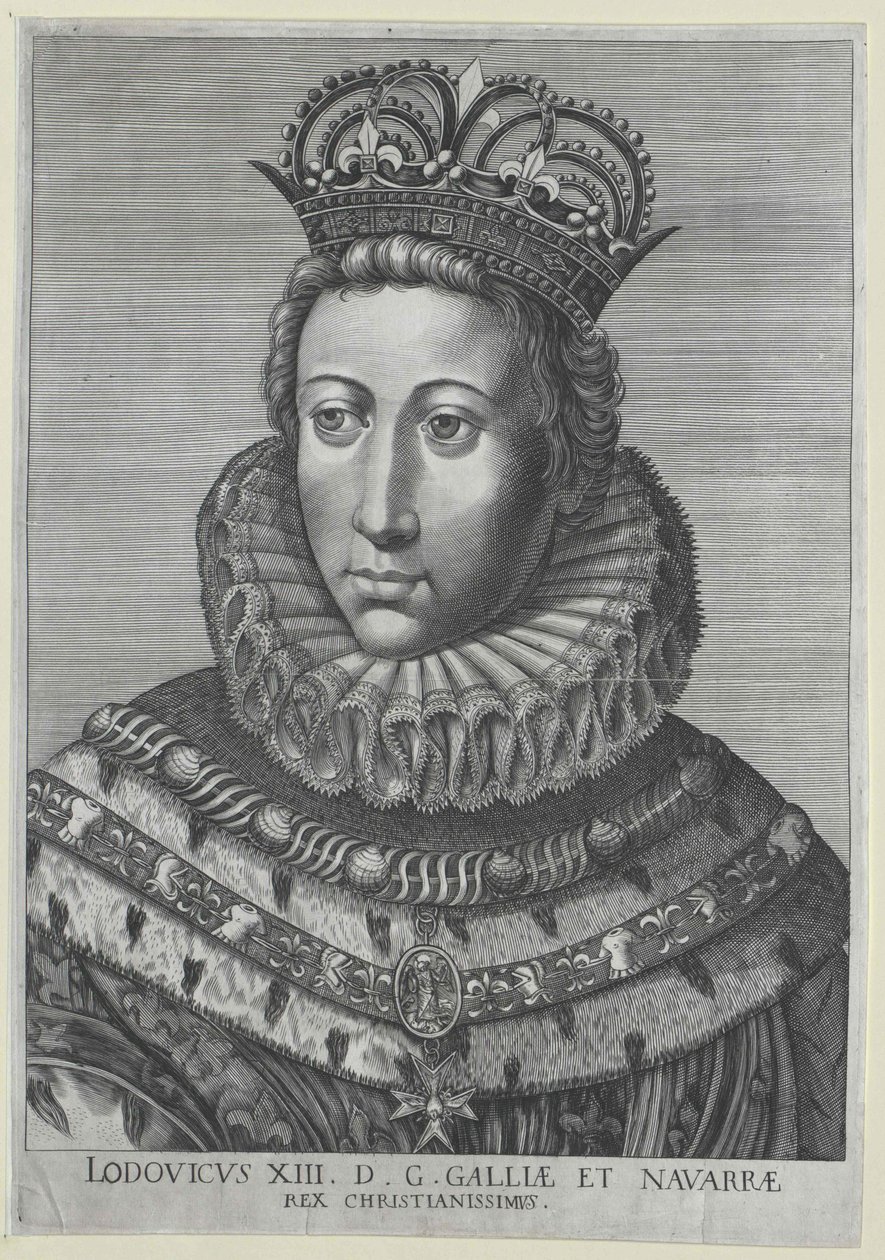Ranskan kuningas Ludvig XIII tekijältä Artist Unknown