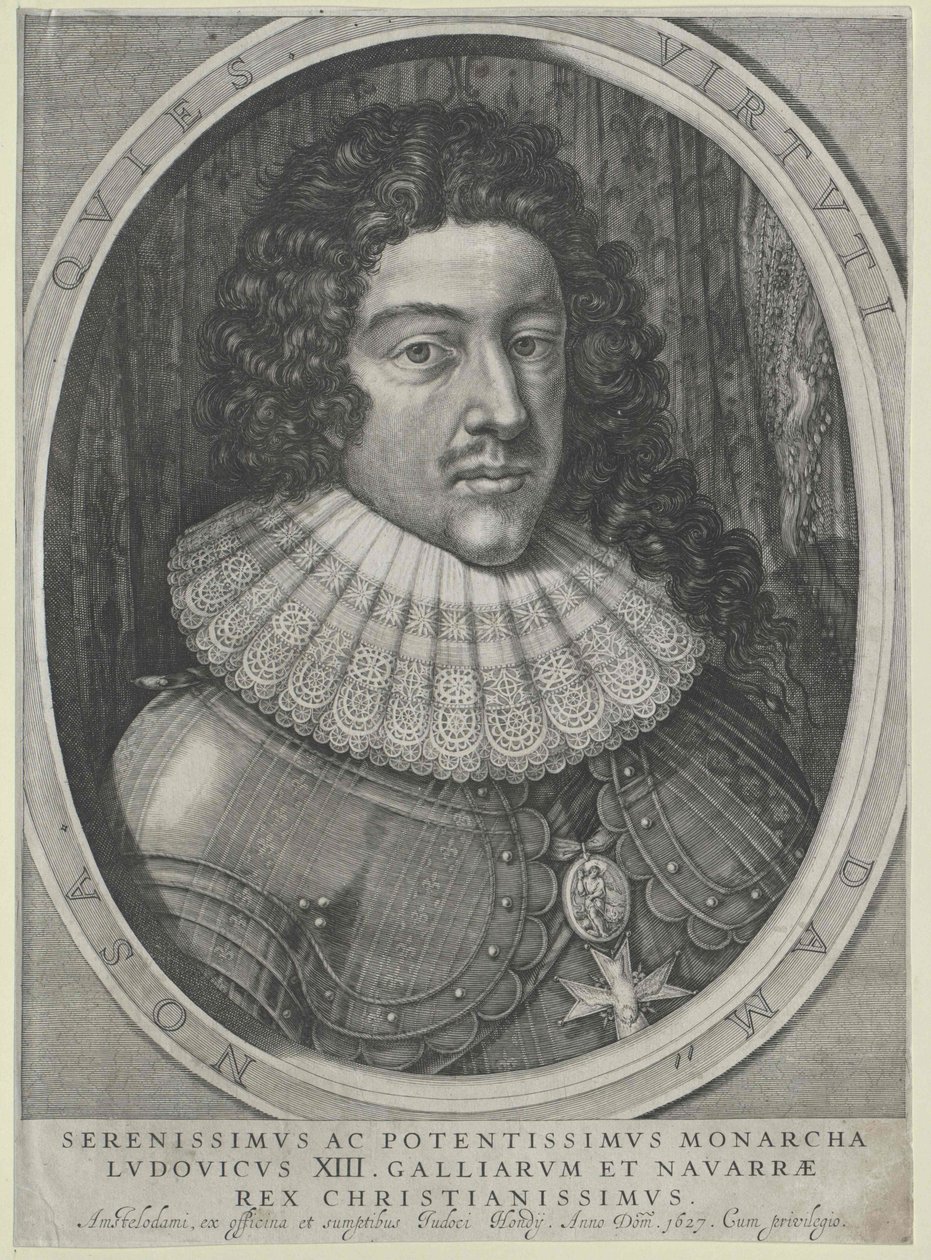 Ranskan kuningas Ludvig XIII tekijältä Artist Unknown