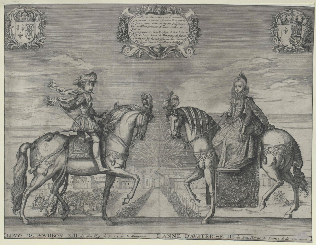 Ranskan kuningas Ludvig XIII tekijältä Artist Unknown