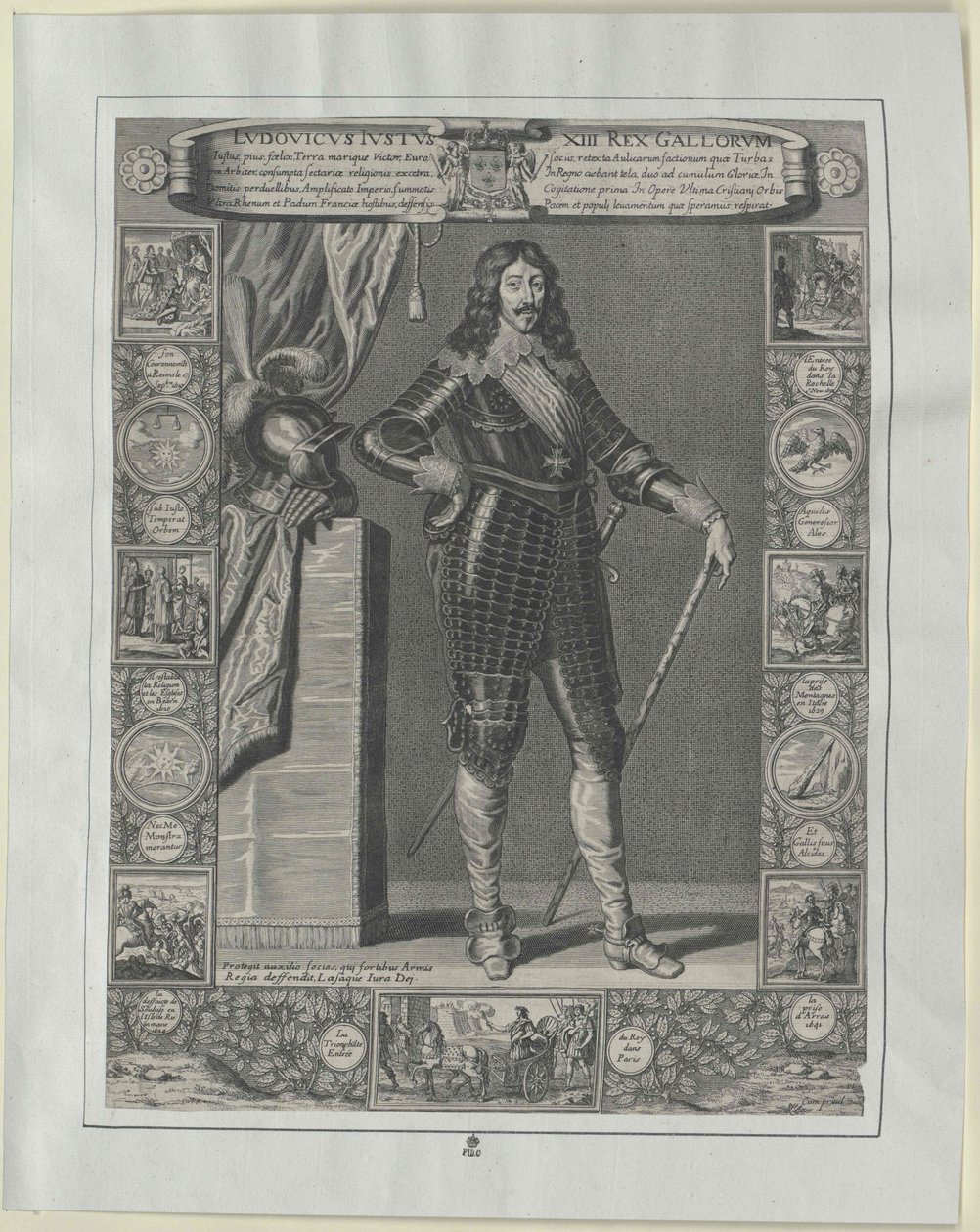Ranskan kuningas Ludvig XIII tekijältä Artist Unknown