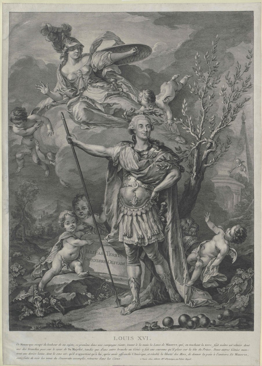 Ranskan kuningas Ludvig XVI tekijältä Artist Unknown