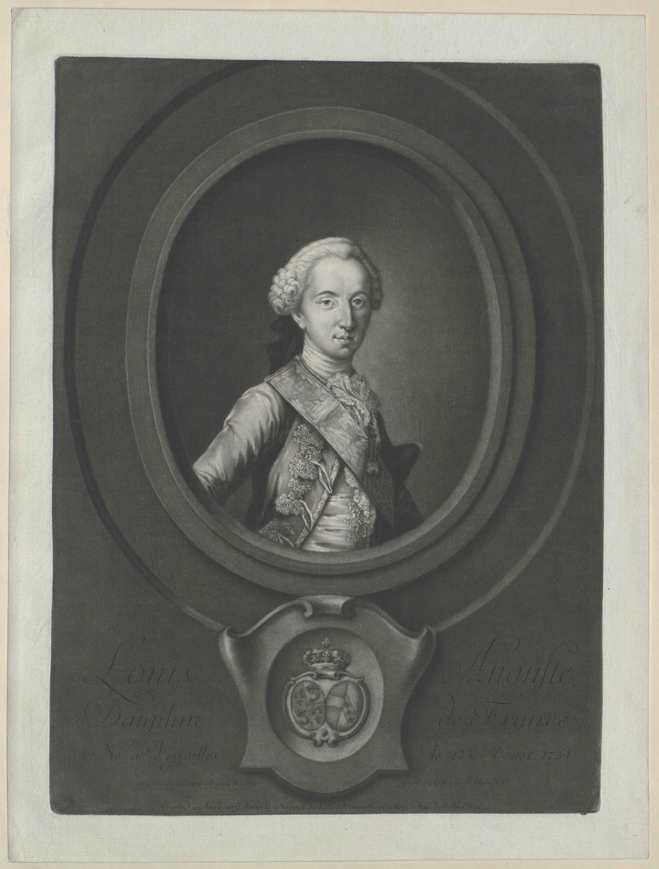 Ranskan kuningas Ludvig XVI tekijältä Artist Unknown